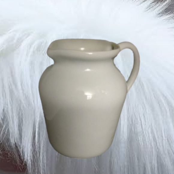 👣 4/$20.  Oriental Light Grey Vase with Blue Folia Bambosae Brush Art - Picture 4 of 5